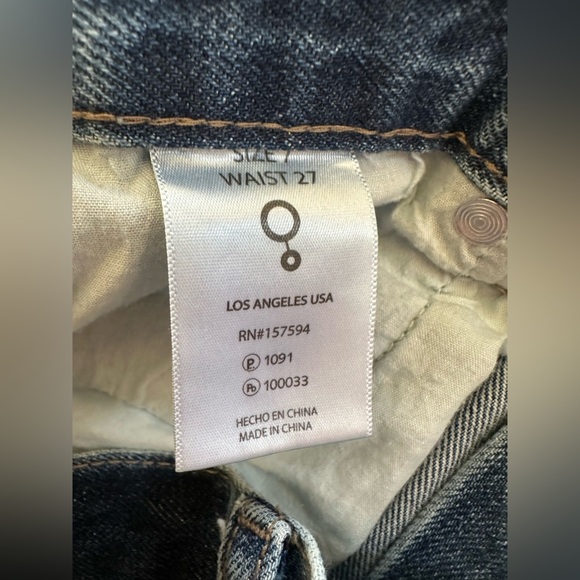 Insane Genes Women’s Denim Pants with Side Slit- size 6 - Picture 3 of 7